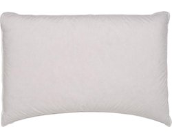 VANOS Premium Hoofdkussen (contour) 90% Eendendons met Latex kern - Stevig