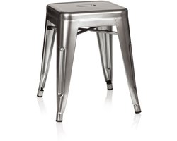 Vantaggio - Werkstoel / werkkruk/ verhoogde bureaustoel Metaal Champagne