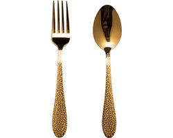 Vargen & Thor messing dessert -en voorgerecht bestek Nimbus