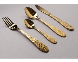 Vargen & Thor Nimbus bestekset - 16-delig - Messing