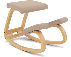Varier Stokke Variable balans kniestoel Beige/Lichtbruin Tonal