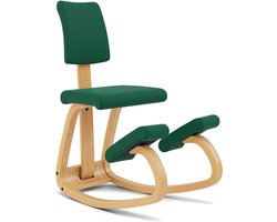 Varier Variable Plus Balansstoel Groen/Lichtbruin Tonal