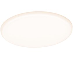 VariFit LED-inbouwpaneel 3-Step-Dim Veluna IP44 rond 185mm 17W 1400lm 3000K Satijn dimbaar