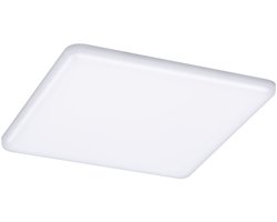 VariFit LED-inbouwpaneel Veluna IP44 hoekig 185x185 mm 17,5W 1500lm 4000K Satijn