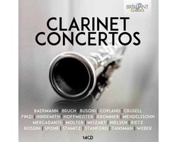 Various Artists - Clarinet Concertos (CD)