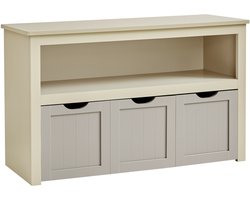 VASAGLE - Boekenkasten - Speelgoedkast - Opbergkast - Opbergruimte - 102 x 30 x 60 cm