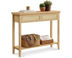 VASAGLE Console Table, Hallway Table, Hallway Furniture, Narrow Sofa Table