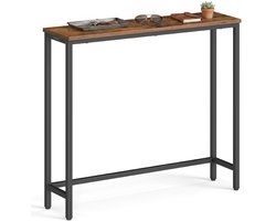 VASAGLE - Console Tafel - Met Monobloc Blad - Voor Woonkamer - Eenvoudige Montage - 1 Niveau