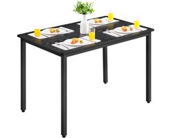VASAGLE - Eettafel - Voor 4 Personen - Keukentafel - Industrieel Design