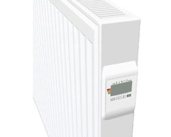 Vasco E panel h rb elektrische Design radiator 60x60cm 750watt Staal Traffic White