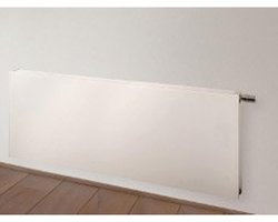 Vasco Flatline Paneelradiator type 21 400x1000mm 914 watt vlak wit structuur