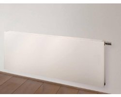 Vasco Flatline Paneelradiator type 22 900x600mm 1387W vlak wit structuur