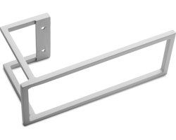 Vasco handdoekbeugel tall tbv alu radiatoren wit structuur