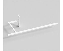 Vasco Niva S handdoekbeugel long tbv Niva S wit structuur