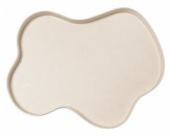 Vase The World Dienblad Santos M Ivory - Organisch Dienblad - Decoratieschaal - 50 x 40 x 2 cm