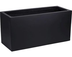 Vase The World Indiana black L80 x B30 x H40cm
