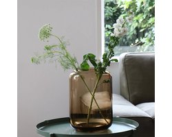 Vase the world Vaas | Wolga Taupe Medium