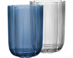 Vasen Fleur 22,5 cm Set van 2