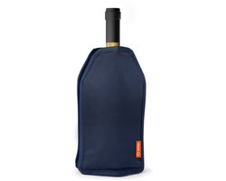Vatten® Wijnkoeler - Champagnekoeler - 1 stuk - Donkerblauw - Waterafstotend - Universeel - Flessenkoeler