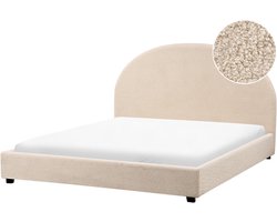 VAUCLUSE - Waterbed - Beige - 160 x 200 cm - Bouclé