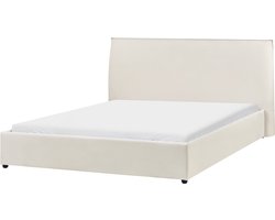 VAUCLUSE - Waterbed - Off-white - 160 x 200 cm - Fluweel