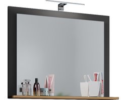 VCM Badkamerspiegel Wandspiegel Hangspiegel Badkamerspiegel Leenplank Badkamerspiegel Wandspiegel Hangspiegel Badkamerspiegel Leenplank