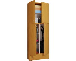 VCM hoge kast, garagekast, kunststof buitenkast, buitenkasten en -kasten, vrijstaande bezemkast, ketelkasten, buitenkast, strijkplankenkast, opbergoplossingen voor bijkeuken, kunststof opbergkast, opbergkasten, bezemopslag, hoge buitenkast