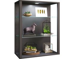 VCM Houten glazen wandvitrinekast Hangende vitrinekast Glazen vitrinekast Staande vitrinekast Glasol LW Houten glazen wandvitrinekast Hangende vitrinekast Glazen vitrinekast Staande vitrinekast Glasol LW