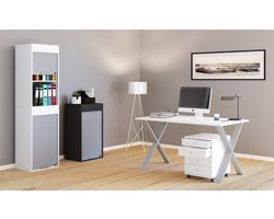 VCM Houten kantoorarchiefkast Rolluikarchiefkast Dossierkast Aktos L Houten kantoorarchiefkast Rolluikarchiefkast Dossierkast Aktos L