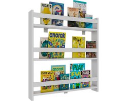VCM Houten kinderplank Boekenkast Kinderwandplank Hangplank Wandplank Legplank Kidos Houten kinderplank Boekenkast Kinderwandplank Hangplank Wandplank Legplank Kidos