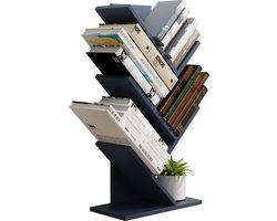 VCM Houten Opbergrek Boekenplank Deco Boekenrek Nulis L