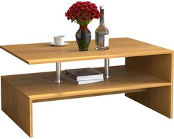 VCM Houten salontafel Sofa-tafel Woonkamertafel Bijzettafel Salontafel Maliso L Houten salontafel Sofa-tafel Woonkamertafel Bijzettafel Salontafel Maliso L