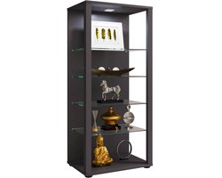 VCM Houten vitrinekast Glazen vitrinekast Staande vitrinekast Glasol lll Houten vitrinekast Glazen vitrinekast Staande vitrinekast Glasol lll