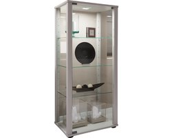 VCM Houten vitrinekast Glazen vitrinekast Staande vitrinekast Kavisa M Houten vitrinekast Glazen vitrinekast Staande vitrinekast Kavisa M