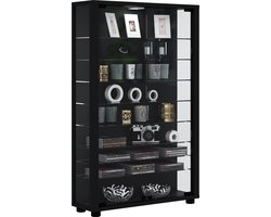 VCM Houten vitrinekast Glazen vitrinekast Staande vitrinekast Lumo Mini Houten vitrinekast Glazen vitrinekast Staande vitrinekast Lumo Mini
