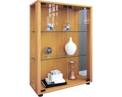 VCM Houten vitrinekast Glazen vitrinekast Staande vitrinekast Sintalo Houten vitrinekast Glazen vitrinekast Staande vitrinekast Sintalo