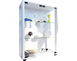 VCM Houten vitrinekast Glazen vitrinekast Staande vitrinekast Sintalo Houten vitrinekast Glazen vitrinekast Staande vitrinekast Sintalo