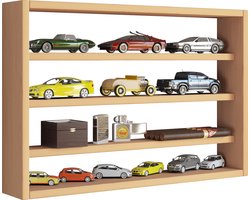 VCM Houten wandplank Wandvitrine Verzamelen Deco Vitrine voor verzamelaars Osado M Houten wandplank Wandvitrine Verzamelen Deco Vitrine voor verzamelaars Osado M
