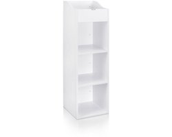 VCM Lp vinyl kast meubel voor 400-480 platen (wit)