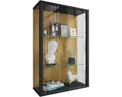 VCM Muurvitrinekast Hangende vitrinekast Glazen vitrinekast Muurvitrinekast Glas Udina Muurvitrinekast Hangende vitrinekast Glazen vitrinekast Muurvitrinekast Glas Udina