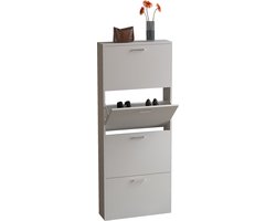 VCM schoenenkast, schoenenkast, smalle schoenenkast, schoenenkast voor in de hal, hoge schoenenkast, smalle schoenenkast, witte schoenenkast, zwarte schoenenkast, grijze schoenenkast, grote schoenenkast, schoenenopbergmeubel