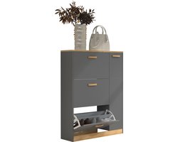 VCM schoenenkast, schoenenkast, smalle schoenenkast, schoenenkast voor in de hal, hoge schoenenkast, smalle schoenenkast, witte schoenenkast, zwarte schoenenkast, grijze schoenenkast, grote schoenenkast, schoenenopbergmeubel