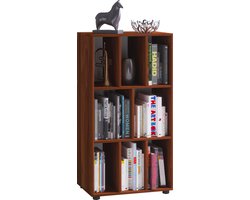 VCM tv-meubel, tv-tafel, slank tv-meubel, tv-tafel, tv-tafel zwart, tv-tafel 43 inch, tv-meubel voor 50 inch tv, tv-tafels, hoek-tv-tafel voor 55 inch tv, lage tv-tafel, Houten platen LP dressoir plank archivering opslag Woltino