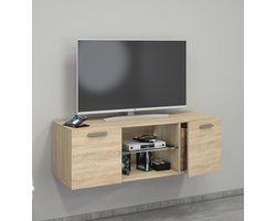 VCM TV Möbel | Wandboard | Lowboard hängend | Maße H. 40 x B. 115 x T. 36 cm | Wandschrank - Jusa