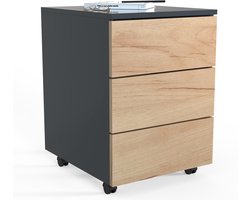 VCM Verrijdbaar ladeblok Zijkant ladeblok Kantoor ladeblok Wielen verrijdbaar Dalosa 3 lade Verrijdbaar ladeblok Zijkant ladeblok Kantoor ladeblok Wielen verrijdbaar Dalosa 3 lade