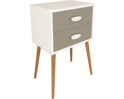 VCM zwarte nachtkastje, nachtkastje, nachtkastje voor slaapkamer, groot nachtkastje, nachtkastje met lades voor slaapkamer, nachtkastje met lades, nachtkastjes Nachtkastje Bijzettafel Lade Console Boxspring Nachtkastje Singol XXL