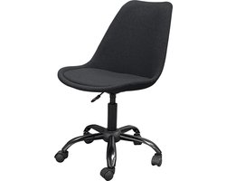 VDD - Bureaustoel - Stoel - Bureaustoelen voor volwassenen - Bureau Stoel - Bureaustoel wieltjes - Bureaustoel zwart - Kuipstoel - Kuipstoelen - Kuipstoel zwart