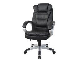VDD Gaming - Bureaustoel - Directiestoel - Directiestoel Bureaustoel - Luxe Bureaustoel - Ergonomische Bureaustoel - Bureaustoelen voor Volwassenen - Bureau stoel - Stoel - Directiestoel Ergonomisch - Gamestoel - Verrijdbaar - Zwart