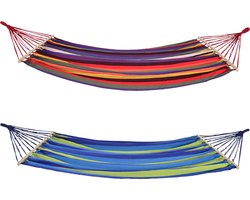 VDD - hangmat - 220 x 160 - multicolour - geschikt voor 2 personen