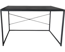 VDD Industrial Vintage Design Bureau Stoer - laptoptafel - sidetable - 100 cm breed - zwart